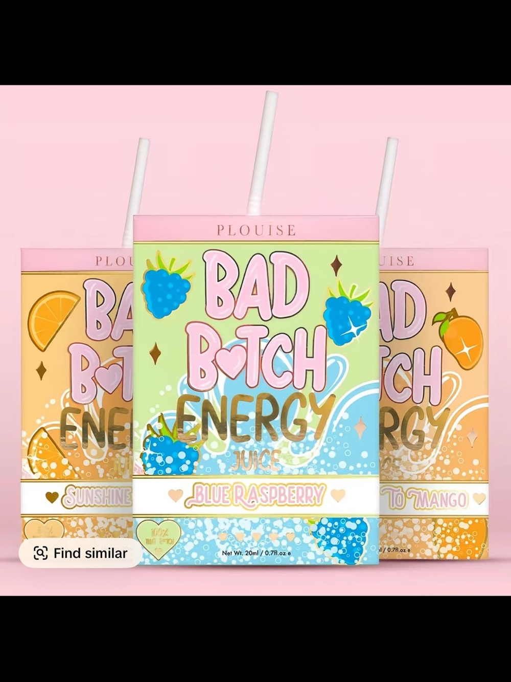 Plouise Bad B Energy Juice Lip Gloss – Set of 3